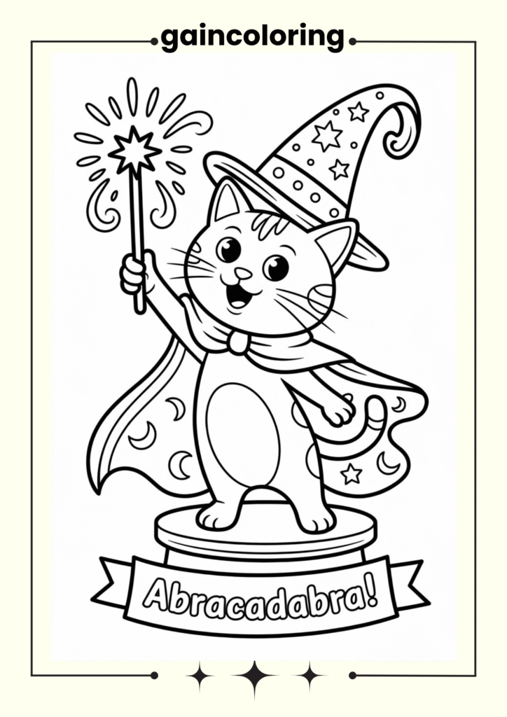 Fancy Cat with Hat