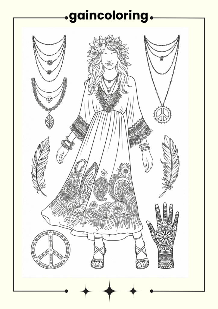 Fashion coloring pages