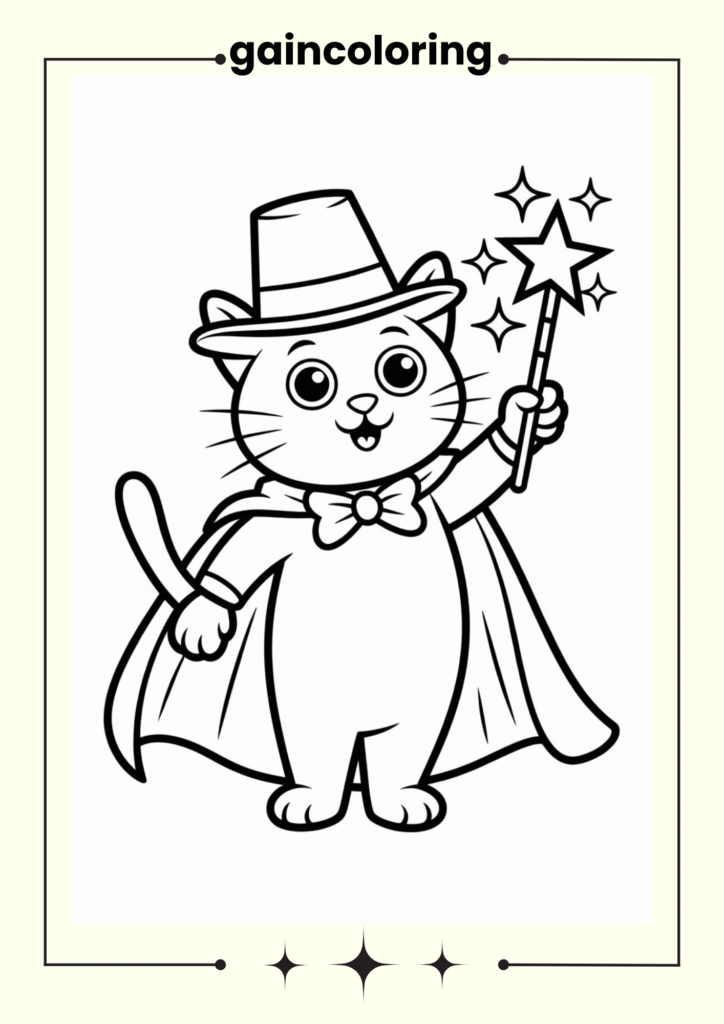 Standing Happy Cat