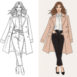 create_a_two-panel_image_of_fashion_coloring_pages