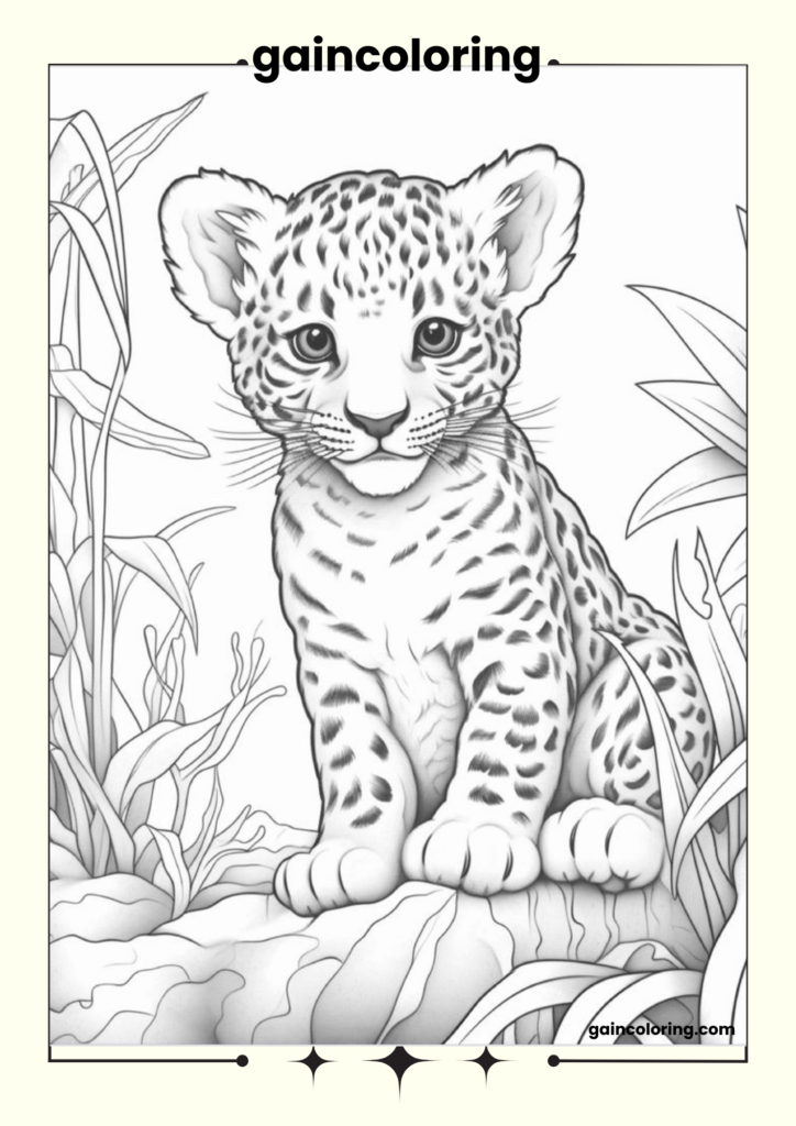 lion coloring pages